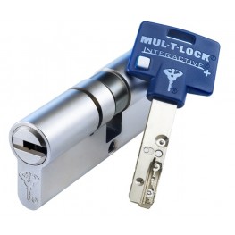 Cilindro Interactive+ 70x70 c/ chave de serviço e emergência Mul-T-Lock